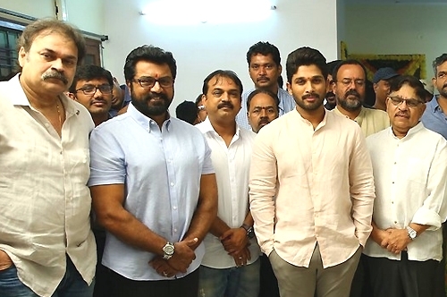 naa peru surya movie launch