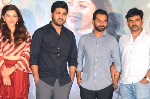 mahanubhavudu movie theatrical trailer launch