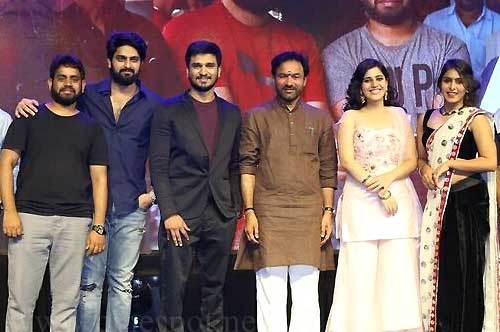 kirrak party movie pre release event