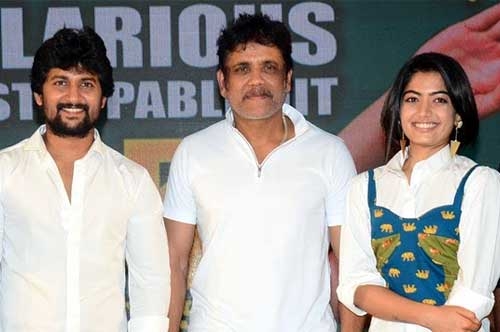 devadas movie press meet event