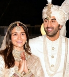 Ranbir Kapoor - Alia Bhatt Wedding Pics