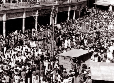 Mahatma Gandhi's last journey