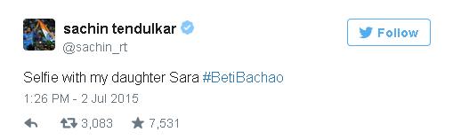 Sachin Tendulkar Tweets