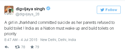 Digvijay singh tweets