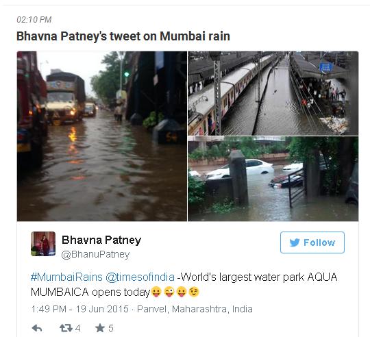 Mumbai Heavy Rains Photos