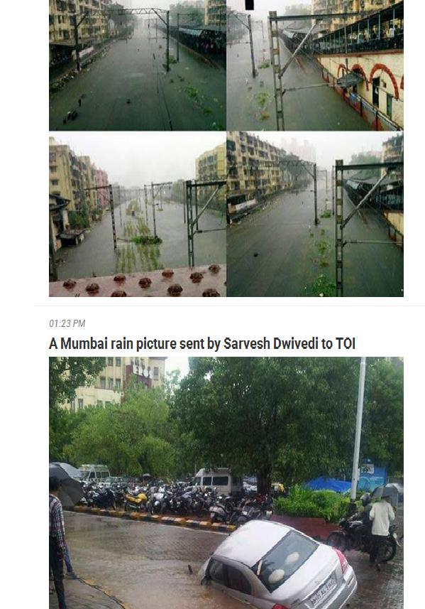 Mumbai Heavy Rains Photos