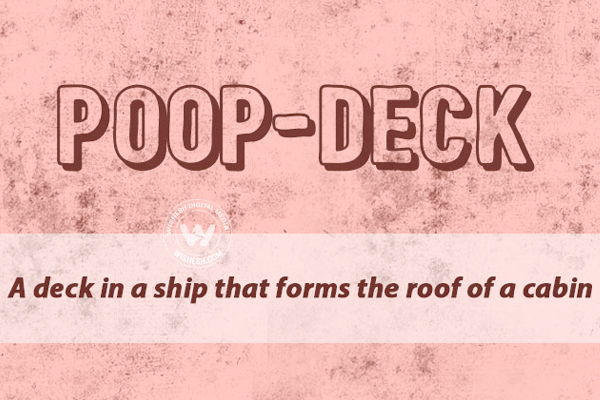 Poop deck
