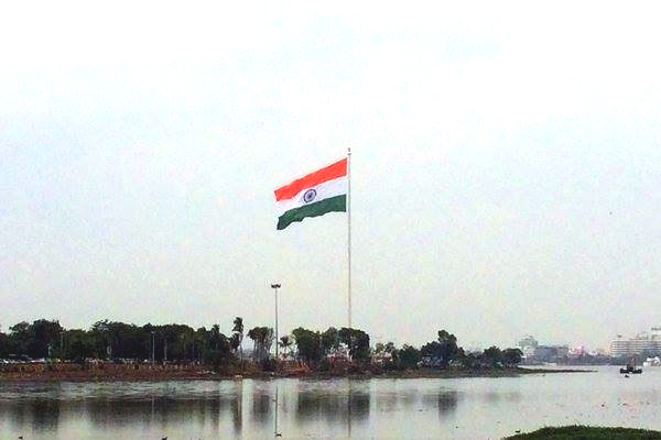 India second tallest national flag