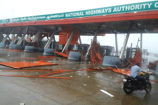 Cyclone Vardah Photos