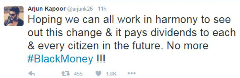 Arjun Kapoor Tweets
