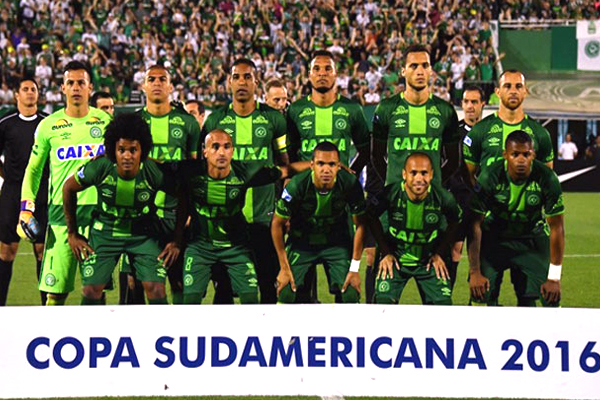 Brazilian soccer team in plane crash