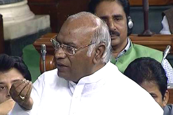 Opposition Protest in Lok Sabha