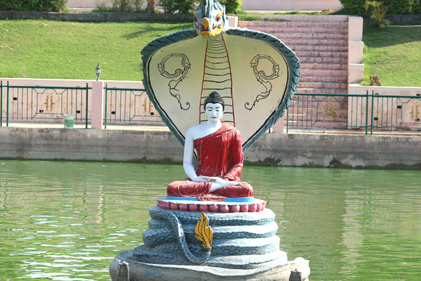 Lord Buddha Muchalinda Lake