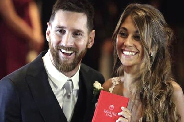 Lionel Messi Marriage Photos
