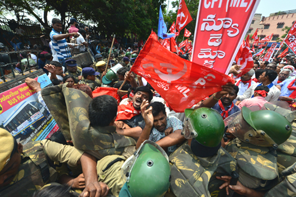 Dharna Chowk Protest Photos
