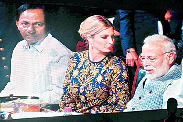 Ivanka Trump At Taj Falaknuma