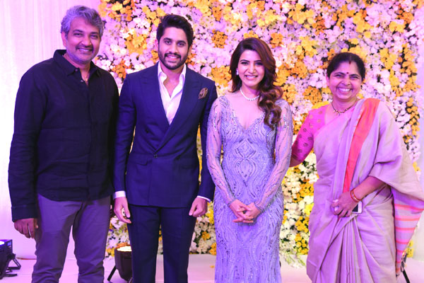 Naga Chaitanya Samantha Wedding Reception Photos