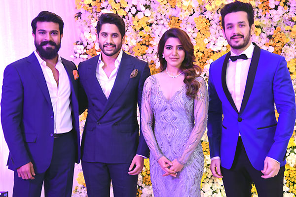 Naga Chaitanya Samantha Wedding Reception Photos