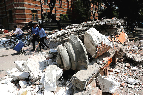 Mexico Earthquake Photos