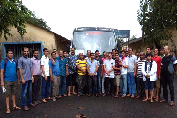 Mumbai Goa Road Bus Accident