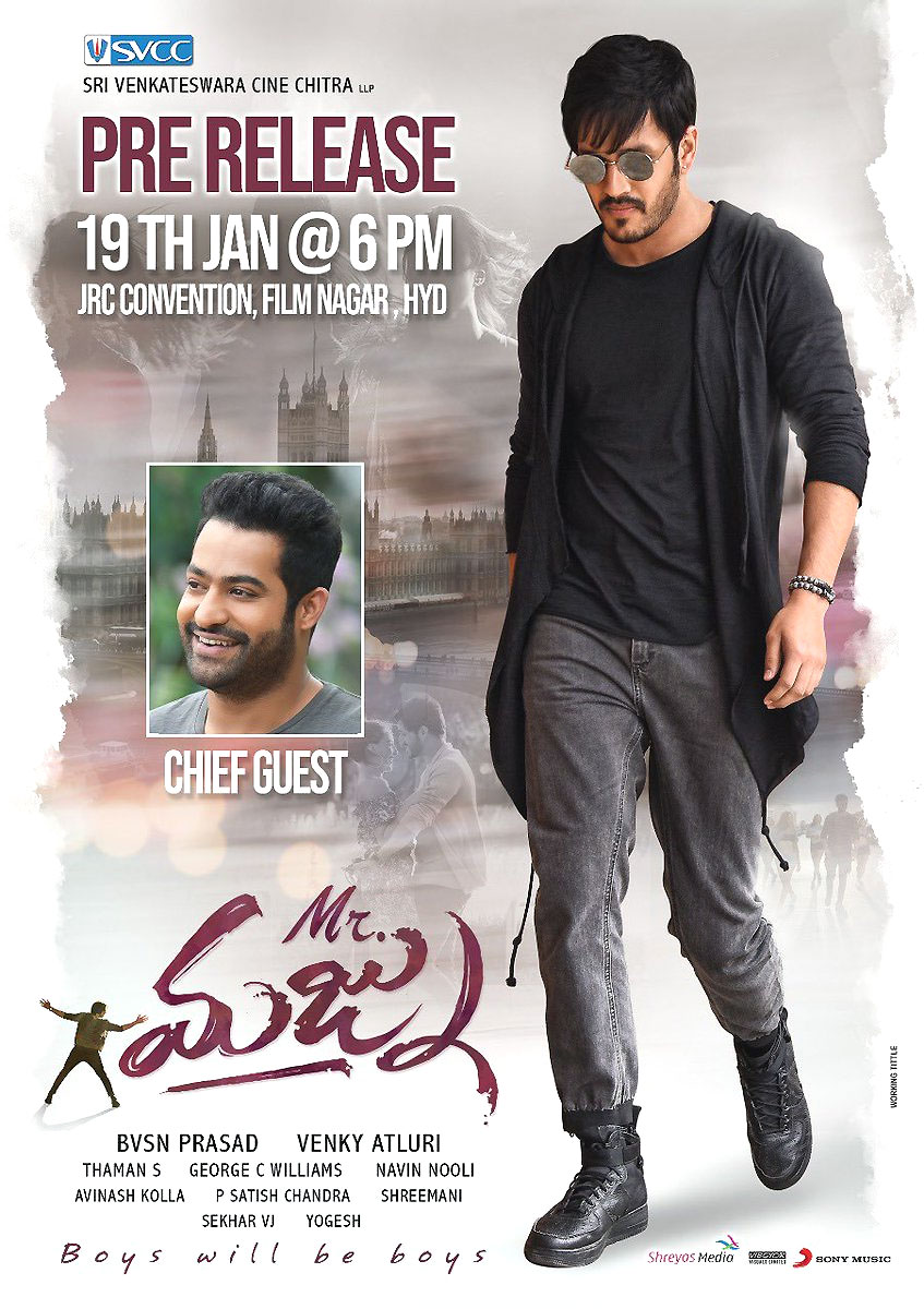 Mr Majnu Pre Release Event