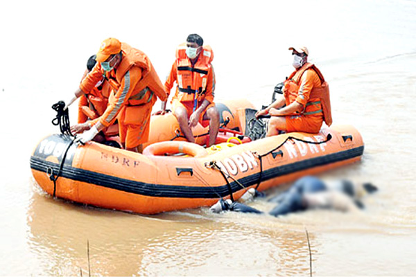 Godavari Boat Tragedy Dead Bodies
