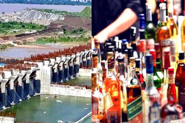 Lokesh about Polavaram project liquor ban