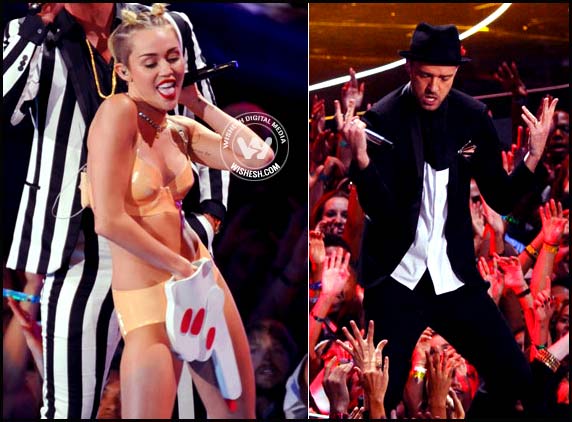 Miley Cyrus at MTV Video Music Awards 2013