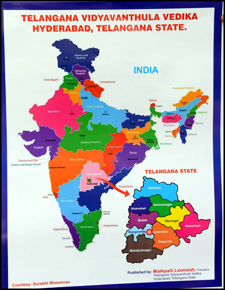 Telangana-in-Indian-map