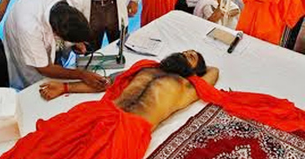 Fasting Ram Dev shifted to hospital Fasting Ram Dev shifted to hospital