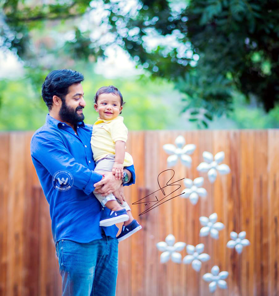 NTR son Abhay Ram first look