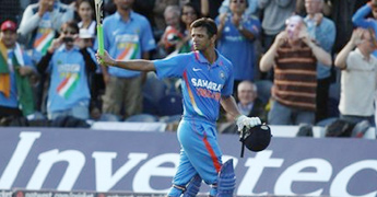 Dravid and weather enjoy the Fifth ODI