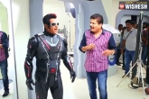 Rajinikanth updates, Shankar, 2 0 delay costs over rs 100 crores, Amy jackson