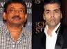 karan johar, ram gopal varma, rgv kjo mending fences, Tweeting