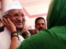 anti-corruption crusader, Anna 3-day fast, anna begins 3 day fast despite viral fever, Lok pal