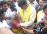 tdp padayatra, padayatra vastunna meekosam, babu promises to bring light in lives of people, Tdp padayatra