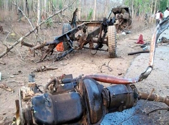 13 constables killed as Maoists trigger landmine blast in Jharkhand