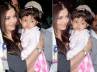 bollywood news, childrens ramp walk, aaradhya s first on screen debut, Childrens