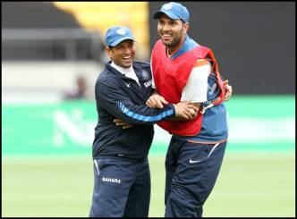 Sachin bats for Yuvraj