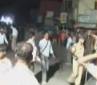 curfew in Sangareddy, clashes in Sangareddy, groups fight pitched battles in sangareddy, Sangareddy