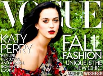 Katy Perry embellished Vogue cover page!