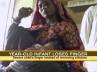 infants finger chopped off by sweeper, sweeper turns doctor, sweeper turns dr hannibal lecter chops off infant s finger, Infant