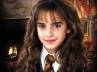 Emma Watson, J.K. Rowling's, a role model for the youth film fans, Hermione granger