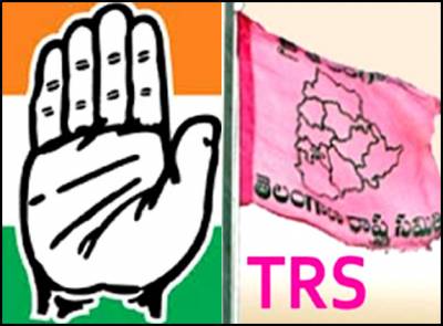 Congress, TRS workers clash