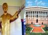 ntr parliament statue, ntr statue, nod for legendary leader s statue at parliament complex, Nandamuri taraka rama rao