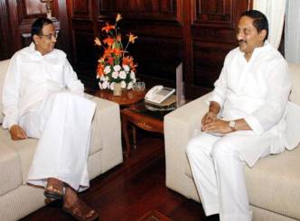 Kiran meets Chidambaram