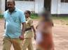 Srikalahasthi, man caught red handed, official caught red handed in compromising position, Compromising position