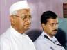 anna criticizes kejriwal, iac, kejriwal is greedy for power anna hazare, India against corruption