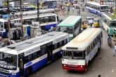 RTC strike, Telangana, 43 hike confirmed rtc buses on road, Rtc bus