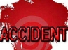 van accident, accidents in Ananthapuram district, 4 killed in accidents in ap, Road accidents